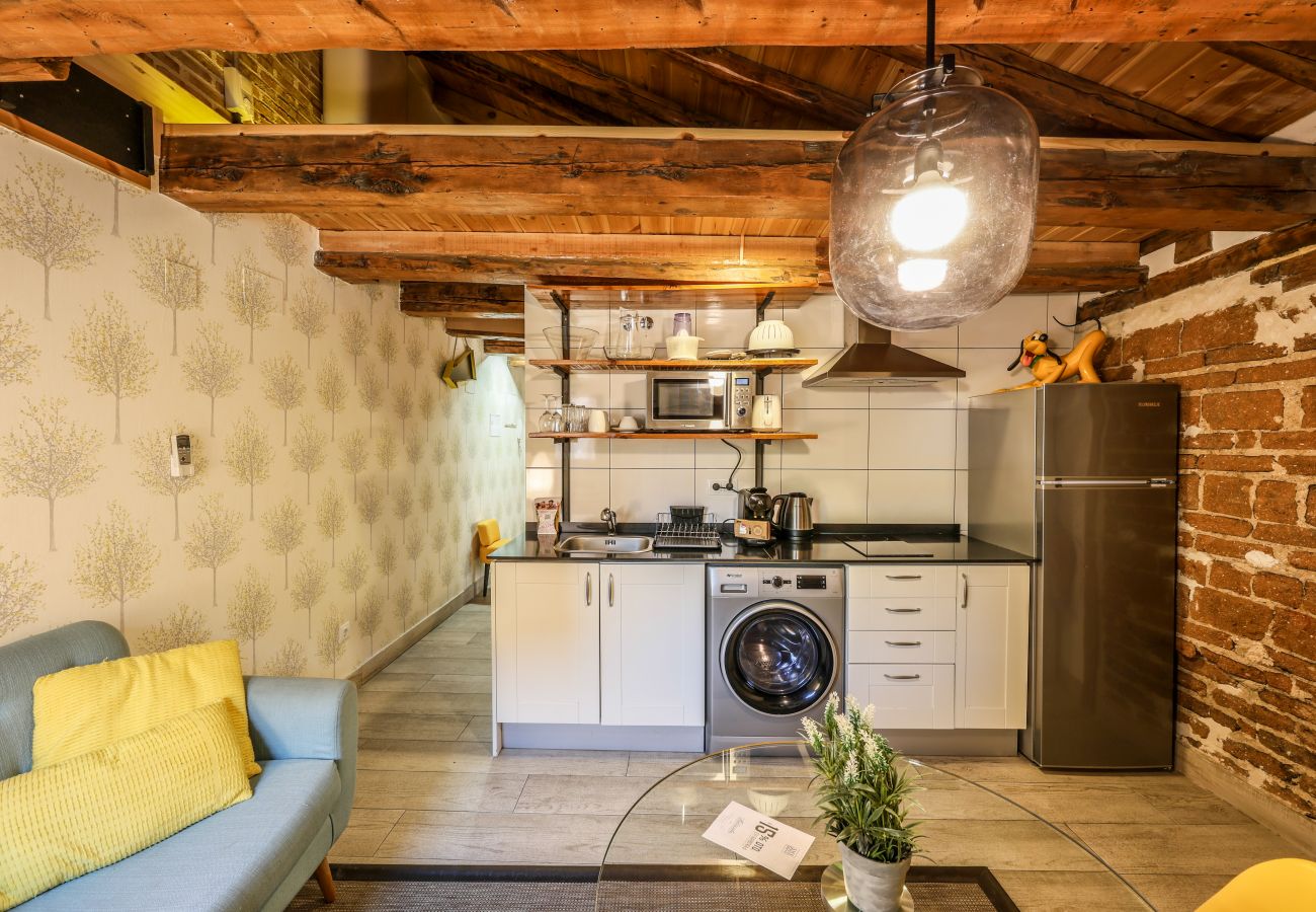 Apartahotel en Madrid - Precioso Loft  Reformado en pleno centro N12 