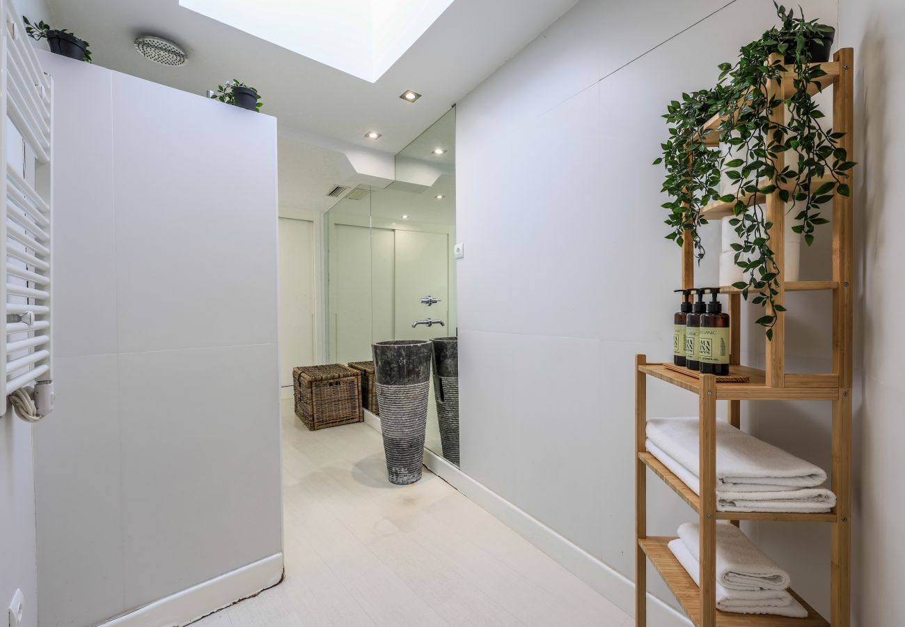 Apartahotel en Madrid - Ático dúplex con solárium en Plaza Mayor y Sol