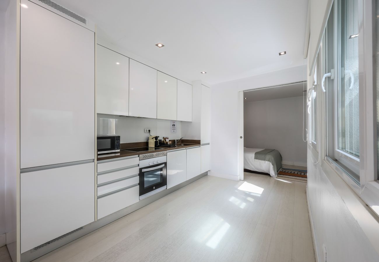 Apartahotel en Madrid - Ático dúplex con solárium en Plaza Mayor y Sol