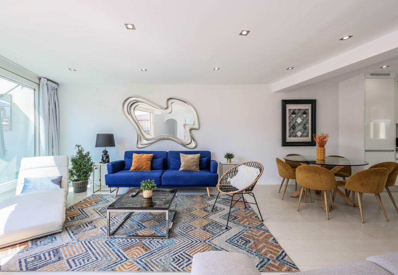Apartamento en Madrid - Ático dúplex con solárium en Plaza Mayor y Sol