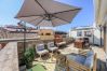 Apartahotel en Madrid - Ático dúplex con solárium en Plaza Mayor y Sol