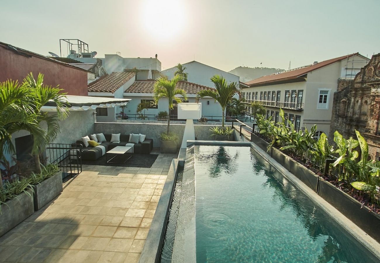 Apartamento en Ciudad de Panamá - Piscina de diseño y rooftop 180º N2 