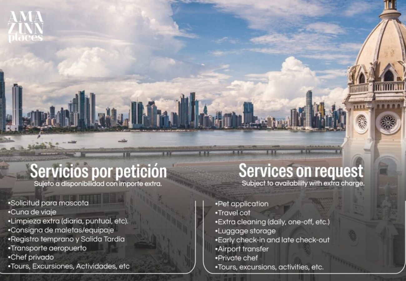 Apartamento en Ciudad de Panamá - Apartamento triple reformado de diseño con piscina 