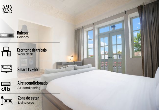 Estudio en Ciudad de Panamá - Amplio Apartamento en Casco Viejo con terraza P5 