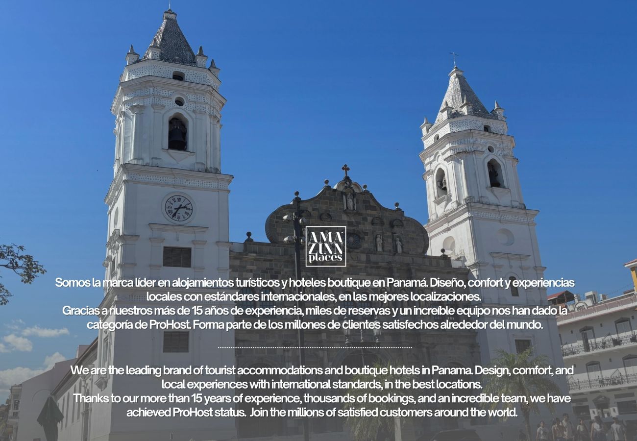 Estudio en Ciudad de Panamá - Amplio Apartamento en Casco Viejo con terraza P5 