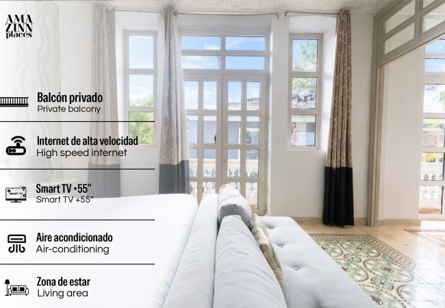 Estudio en Ciudad de Panamá - Reformado y Luminoso Apto con Balcón | M4