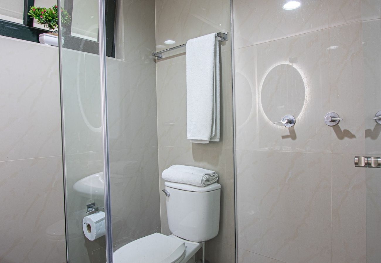 Apartamento en Ciudad de Panamá - PISCINA Dos habitaciones con vistas al Teatro D10 