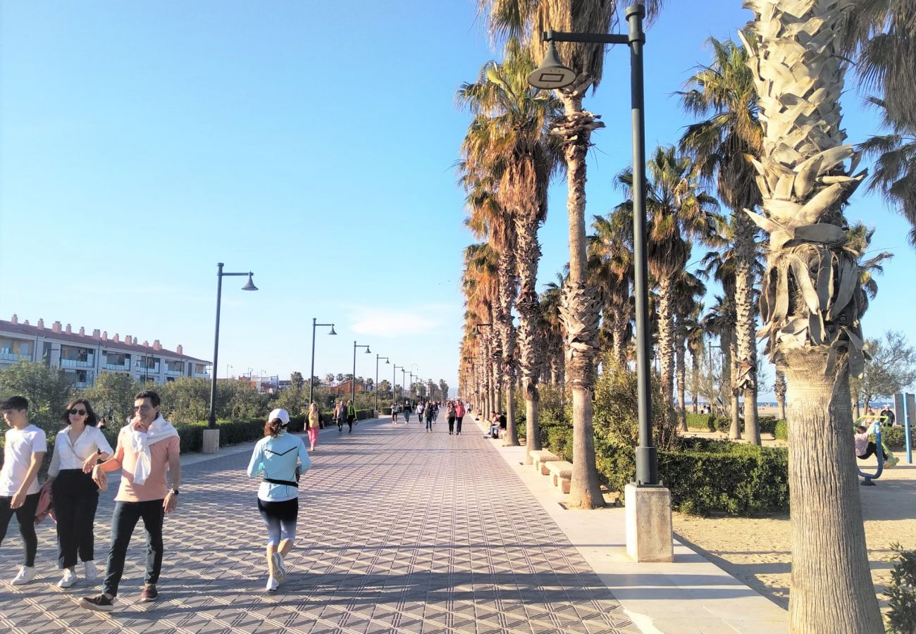 Estudio en Valencia - Estudio nuevo a 5 minutos de la playa 1B