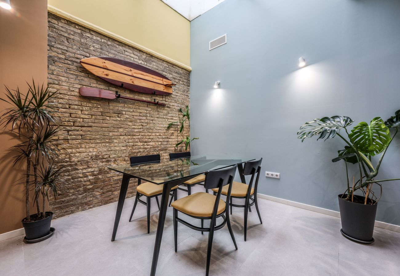 Estudio en Valencia - Estudio deluxe a 5 minutos de la playa 2B