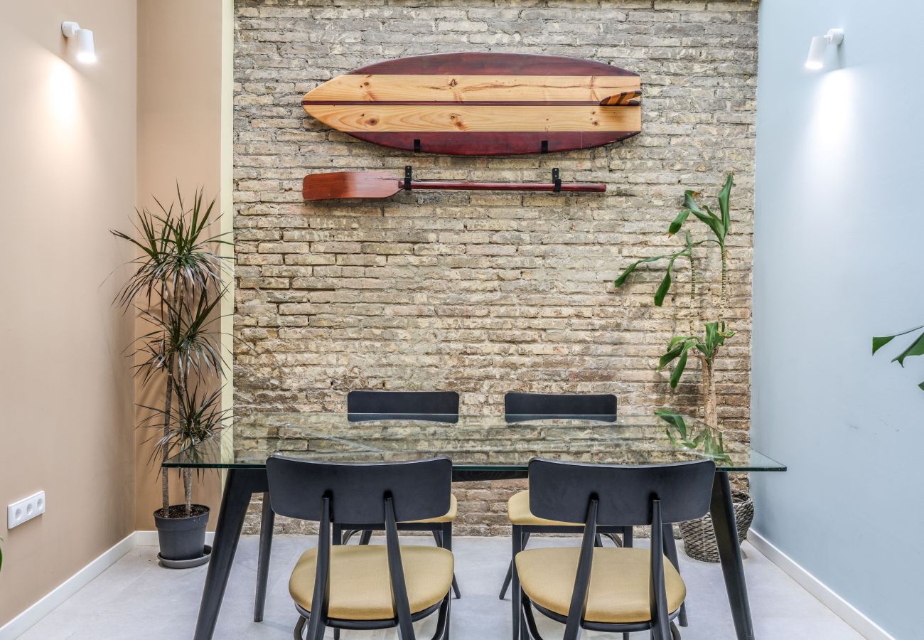 Estudio en Valencia - Estudio deluxe a 5 minutos de la playa 2B