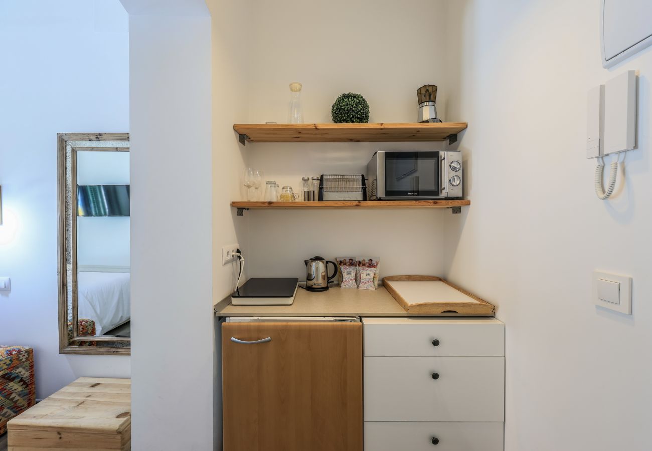 Apartahotel en Madrid - Acogedor y moderno estudio en Callao