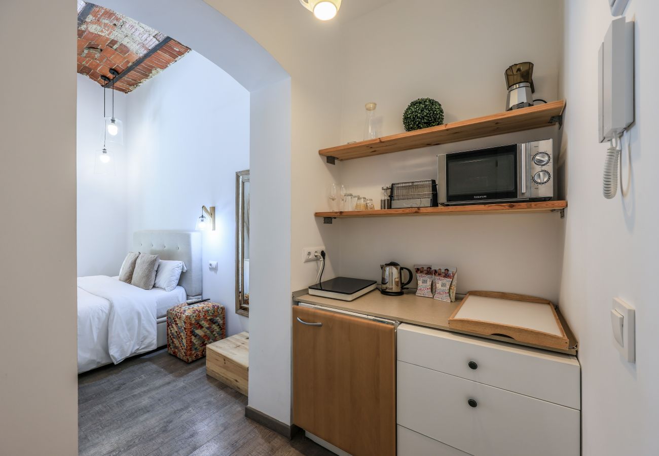 Apartahotel en Madrid - Acogedor y moderno estudio en Callao