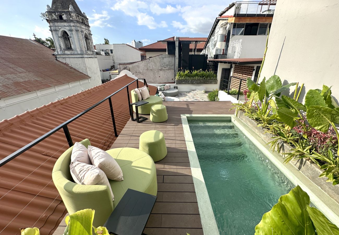 Estudio en Ciudad de Panamá - Estudio de diseño con piscina, rooftop y patio colonial Mari1