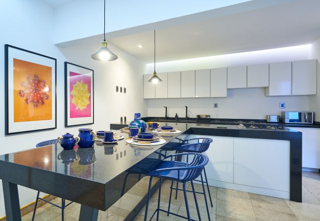Apartamento en Ciudad de México - Espacioso y moderno apartamento de 2 dormitorios con cocina C2