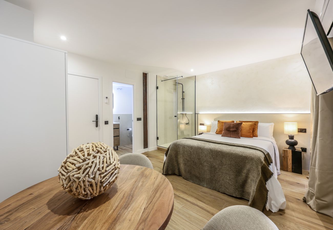 Apartahotel en Madrid - Confortable estudio en pleno centro ciudad (P1C)