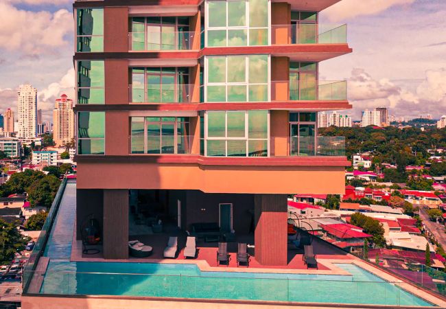 Apartamento en Ciudad de Panamá - Apto. de tres recamaras con vista al mar, piscina, gimnasio C20C 