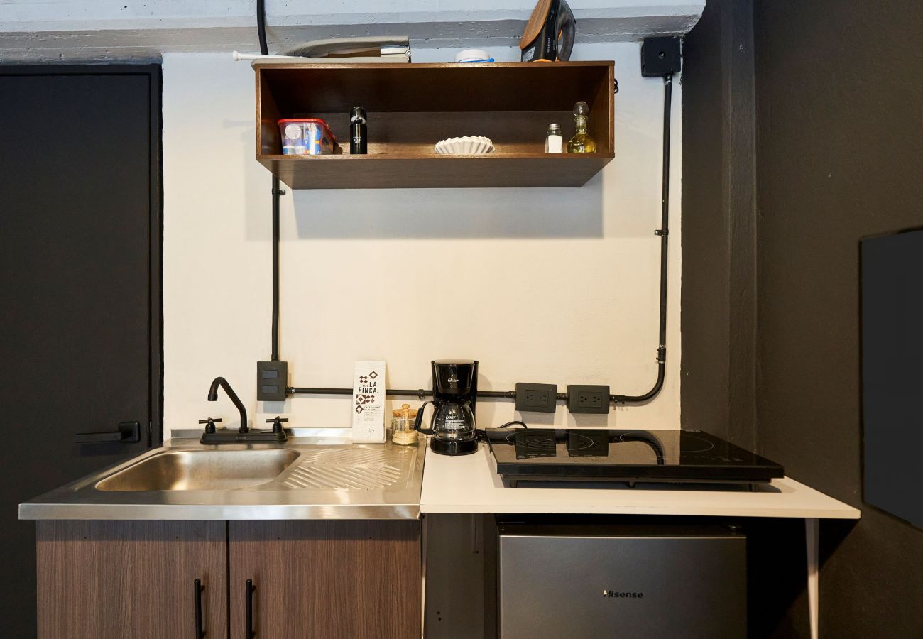 Estudio en Ciudad de México - 1BR Céntrico y Moderno – Ideal para Familias P1