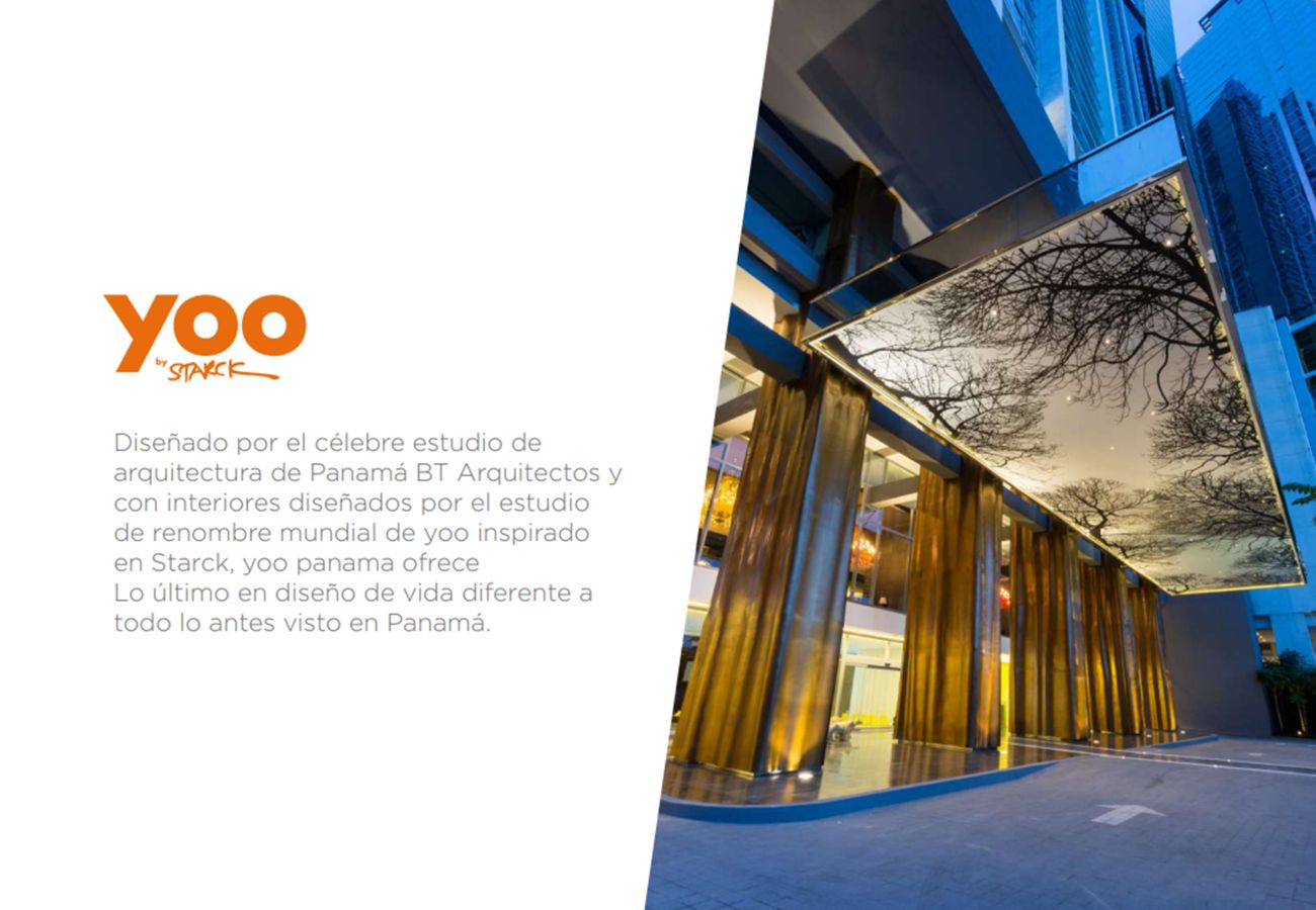 Apartamento en Ciudad de Panamá - Fantástico Apartamento con Terraza en YOO