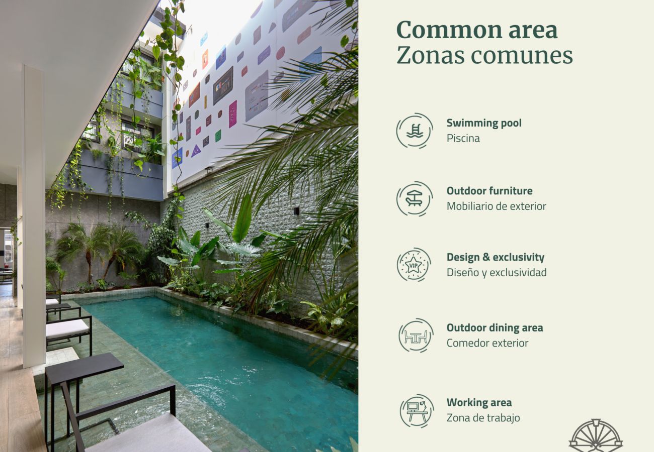 Alquiler por habitaciones en Ciudad de Panamá - Habitación diseño exclusivo CG14