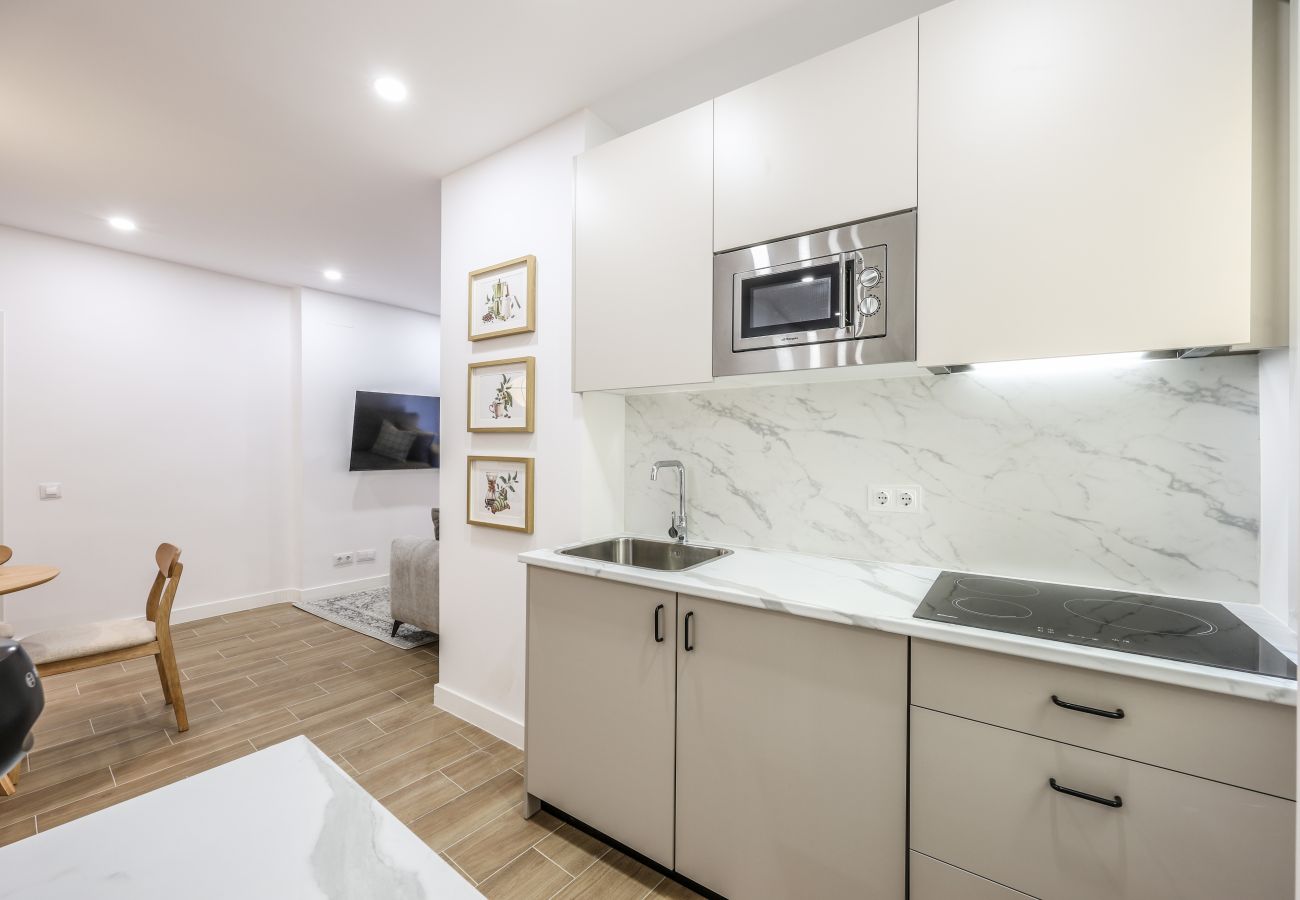 Apartahotel en Madrid - Encantador 2BR Centro Madrid E4A