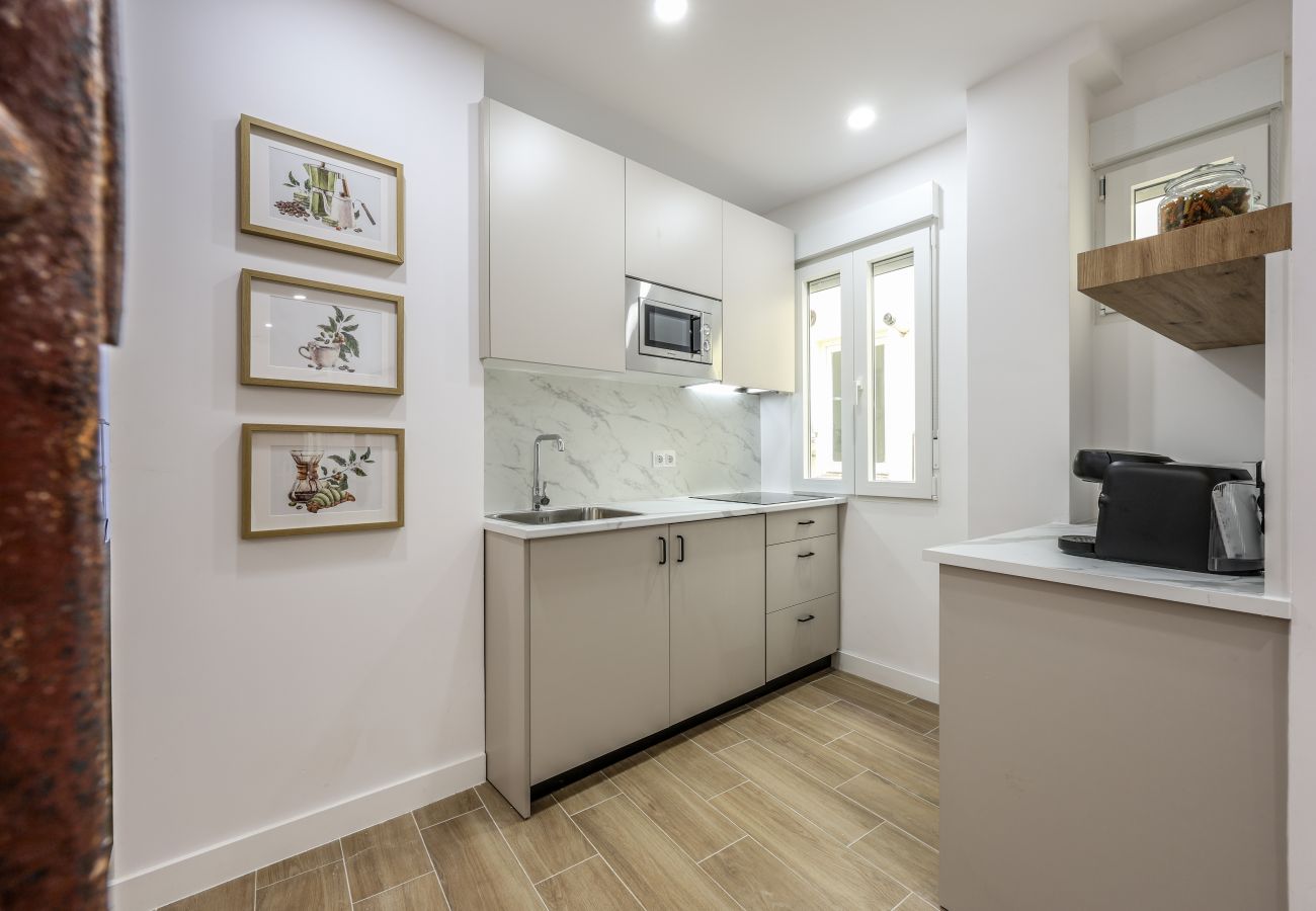 Apartahotel en Madrid - Encantador 2BR Centro Madrid E4A