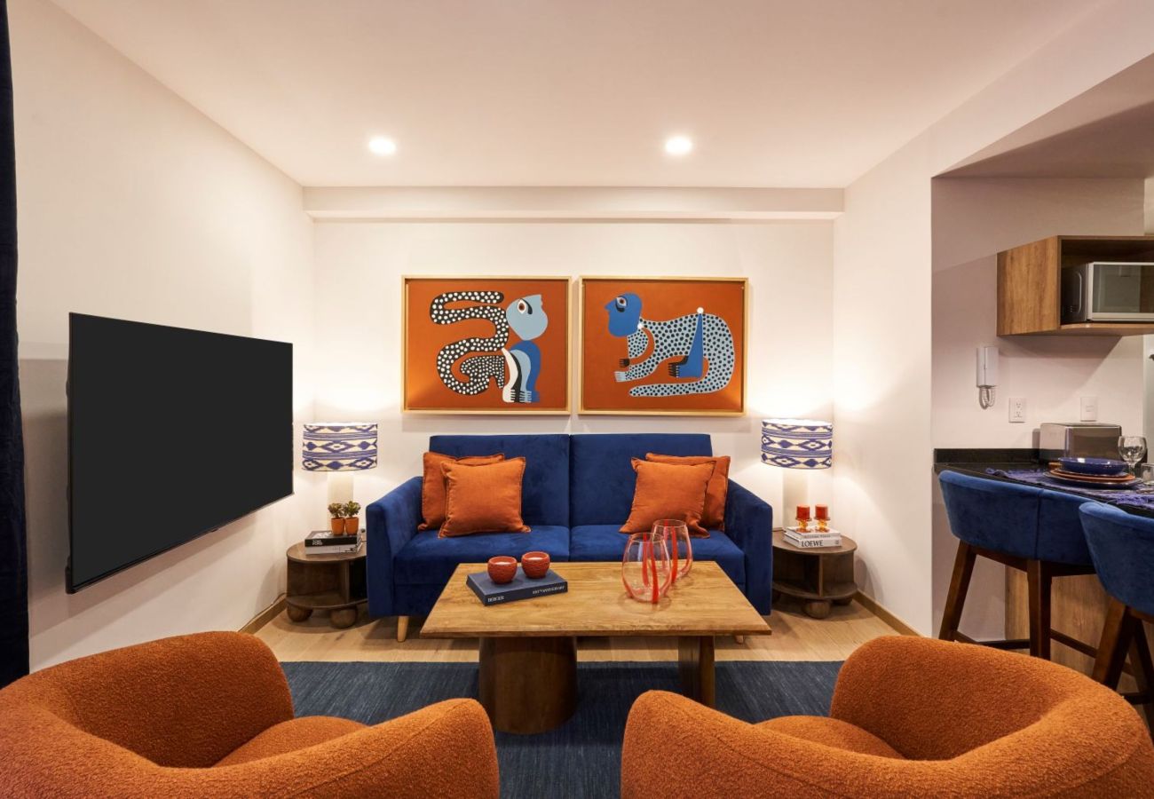 Estudio en Ciudad de México - Elegante Loft con piscina