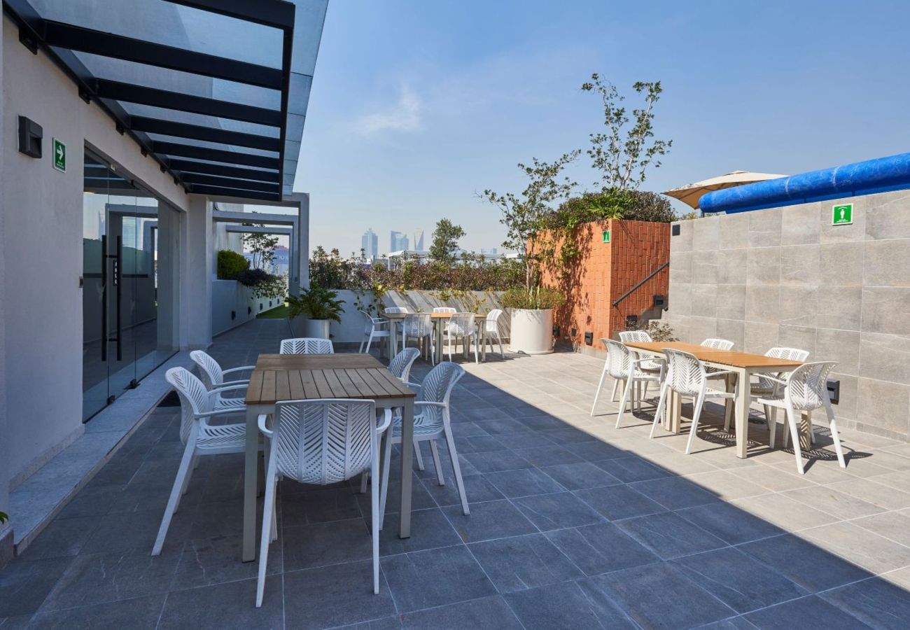 Estudio en Ciudad de México - Elegante Loft con piscina