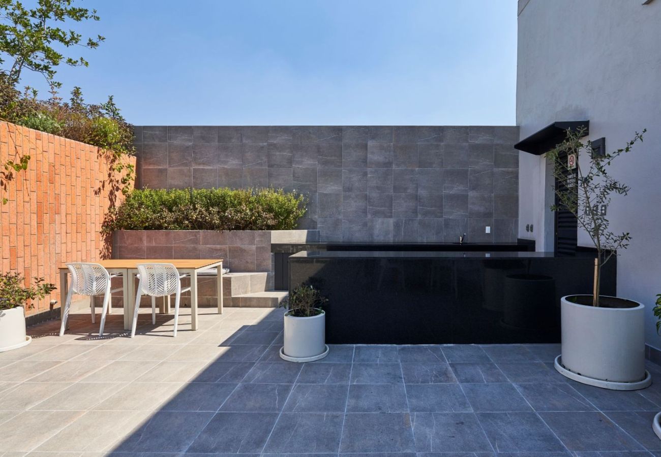 Estudio en Ciudad de México - Elegante Loft con piscina