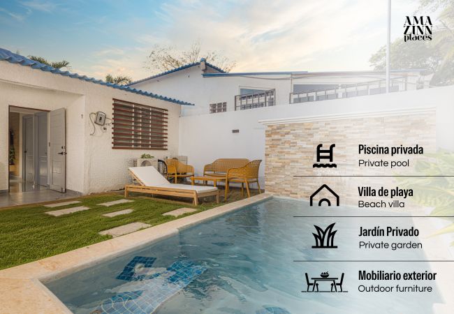 Casa en Nueva Gorgona - Casa con piscina y vista al mar | PH Costa Grande