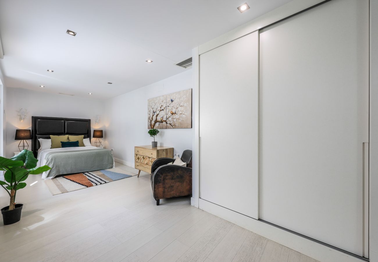 Aparthotel in Madrid - Penthouse with solarium  in Plaza Mayor and Sol