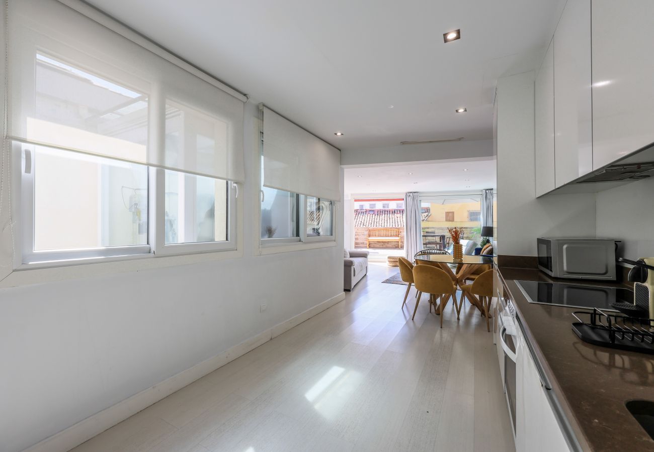 Aparthotel in Madrid - Penthouse with solarium  in Plaza Mayor and Sol