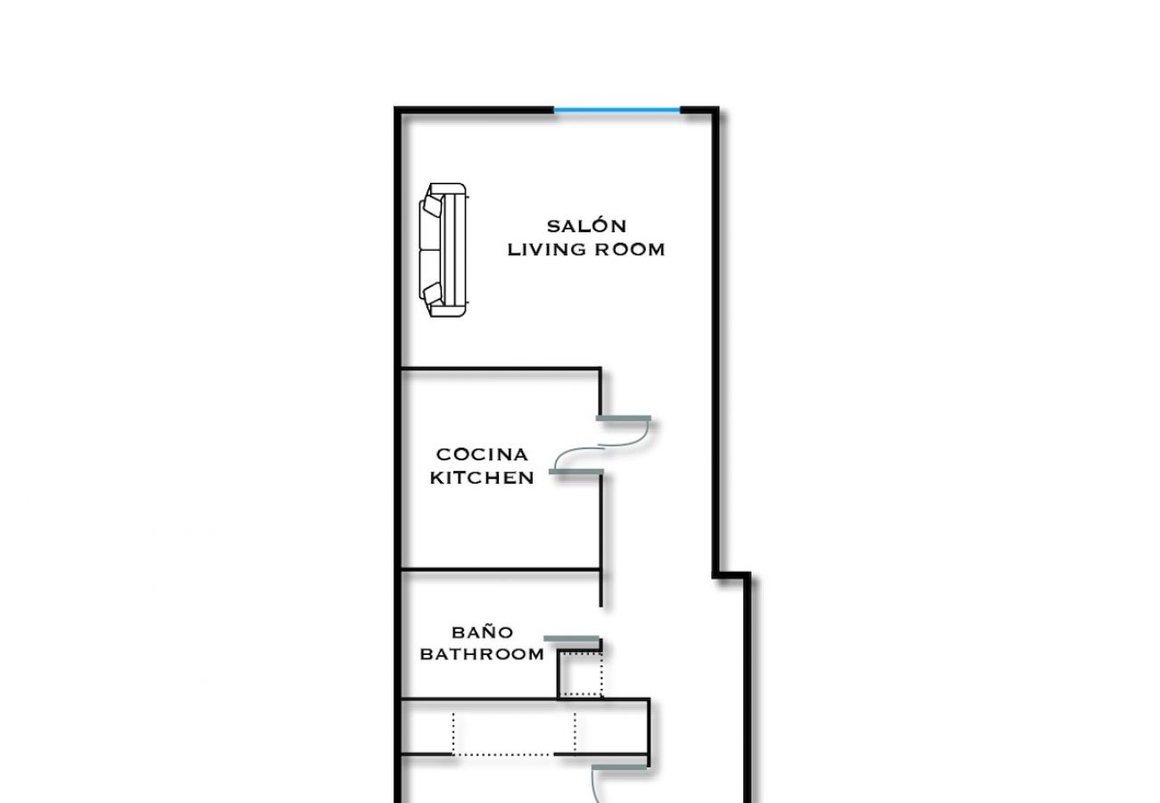 Apartment in Madrid - Apartment in Atocha Zone and Barrio de las Letras M1C