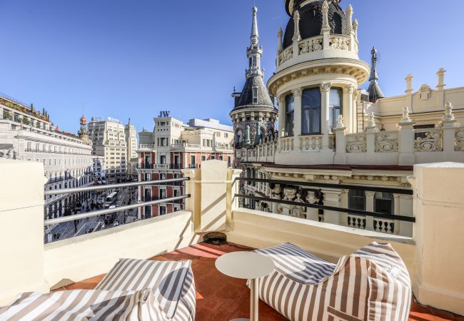 Aparthotel in Madrid - Impressive penthouse in the center of Madrid 