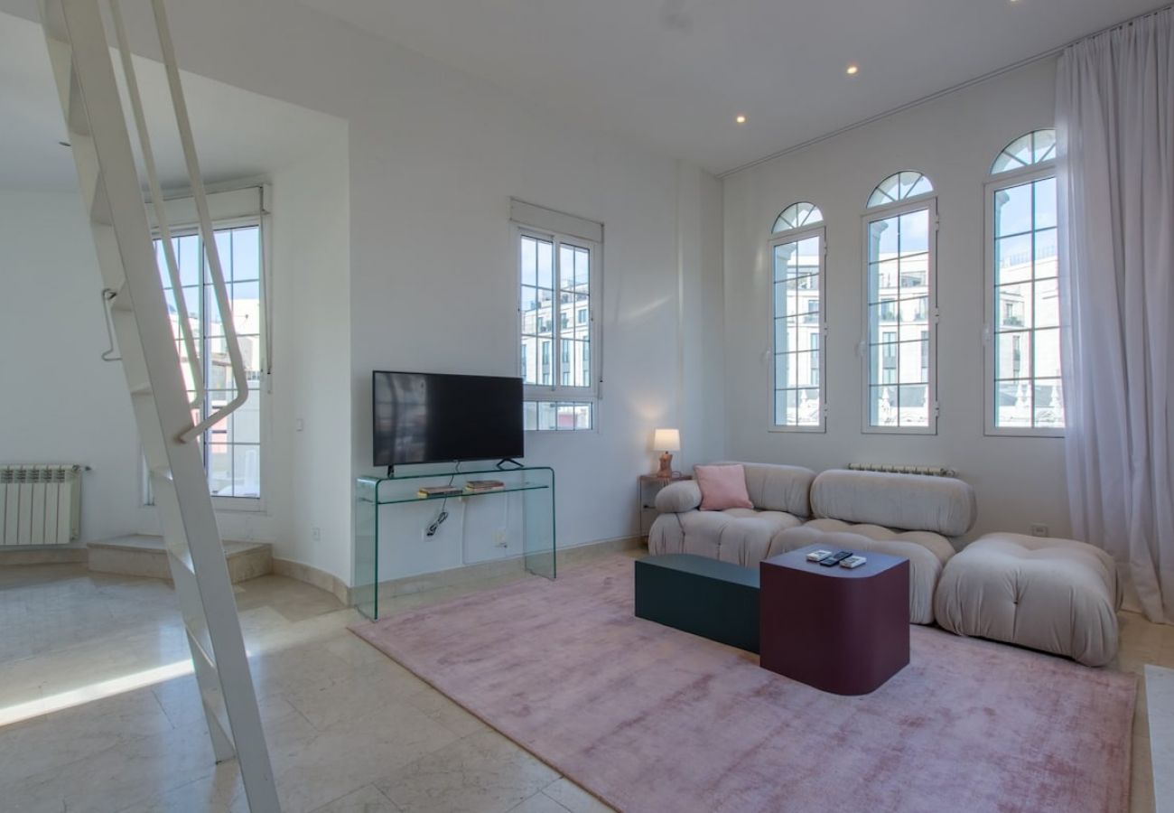 Aparthotel in Madrid - Impressive penthouse in the center of Madrid 