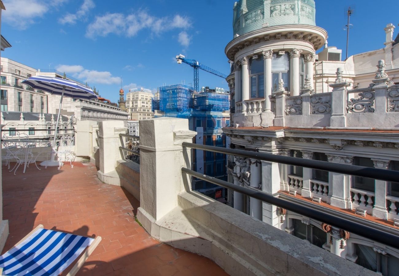 Apartment in Madrid - Impressive penthouse in the center of Madrid 