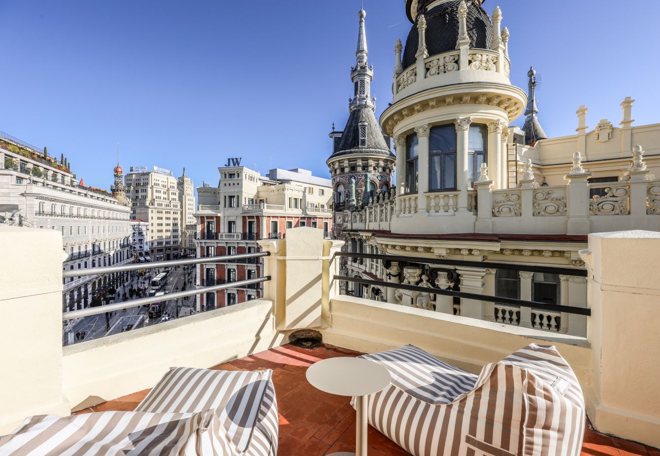 Aparthotel in Madrid - Impressive penthouse in the center of Madrid 