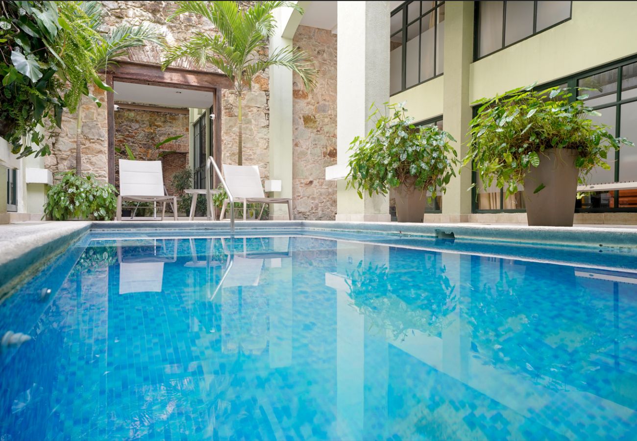 Apartment in Ciudad de Panamá - Duiplex with pool in front of national theater D6 