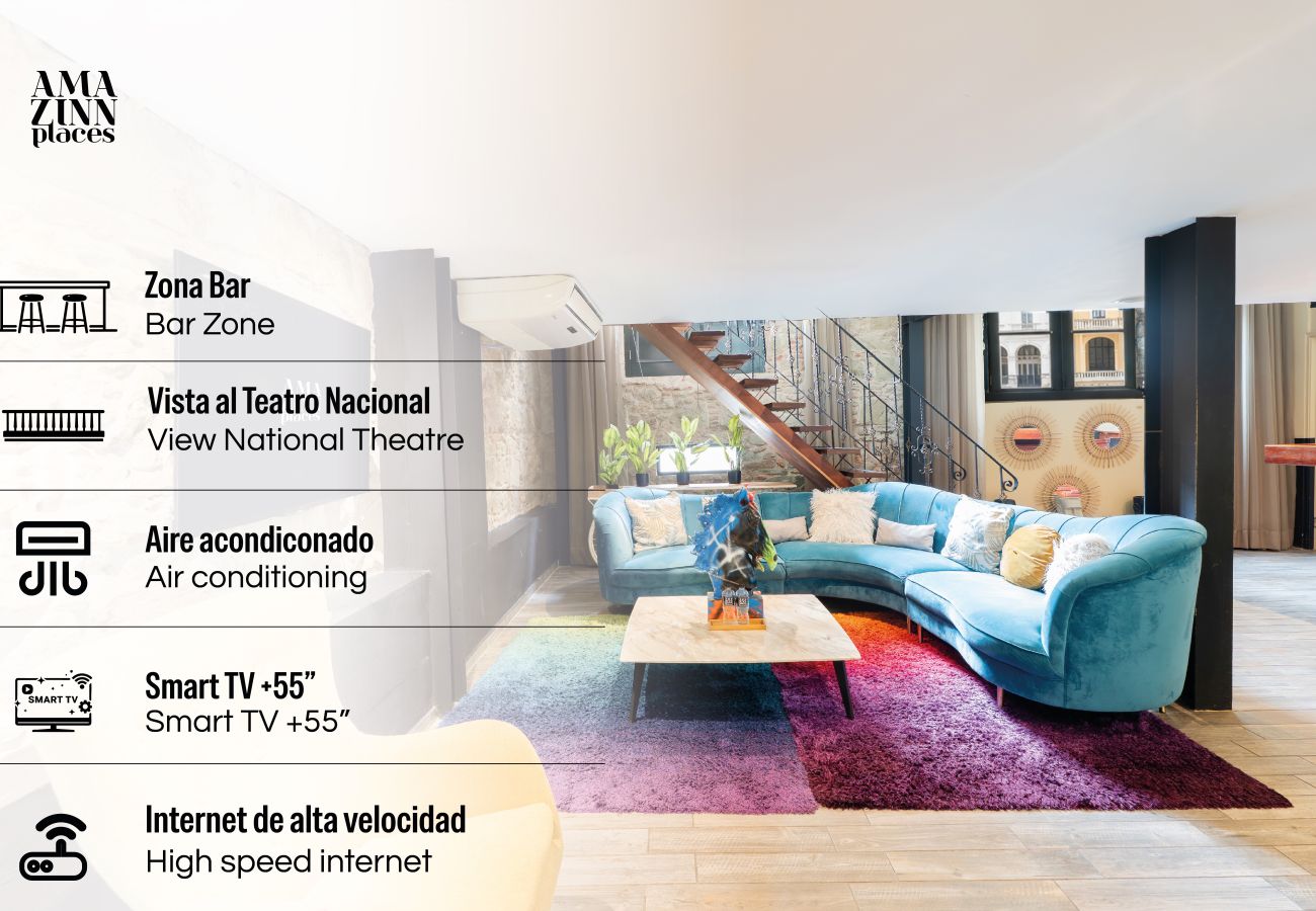 Apartment in Ciudad de Panamá - Ecleptic apartment with 4 rooms and amazing pool 