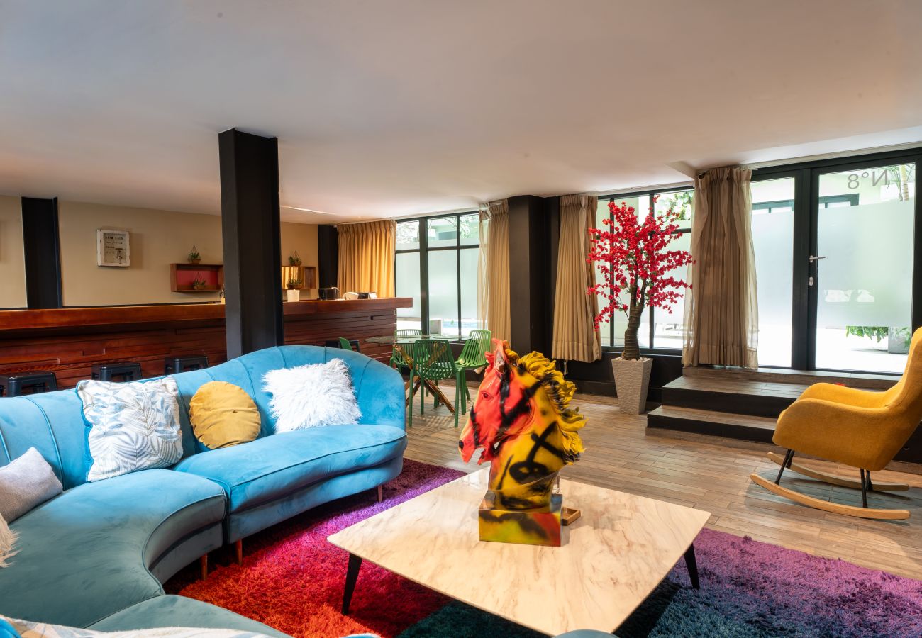 Apartment in Ciudad de Panamá - Ecleptic apartment with 4 rooms and amazing pool 