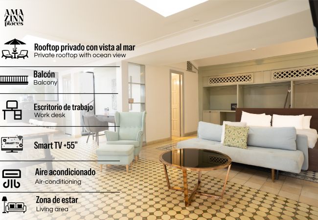 Aparthotel in Ciudad de Panamá - Spectacular apartment with roof and Jacuzzi P9 