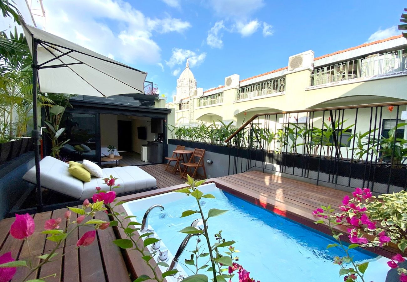 Apartment in Ciudad de Panamá - JACUZZI & PRIVATE ROOFTOP recently refurbished D11 