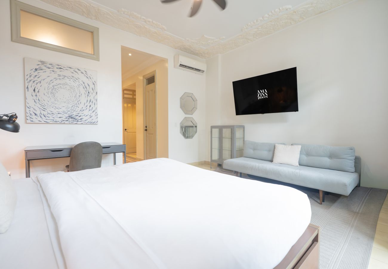 Studio in Ciudad de Panamá - Central Apartment with Balcony | Casco Viejo | M1