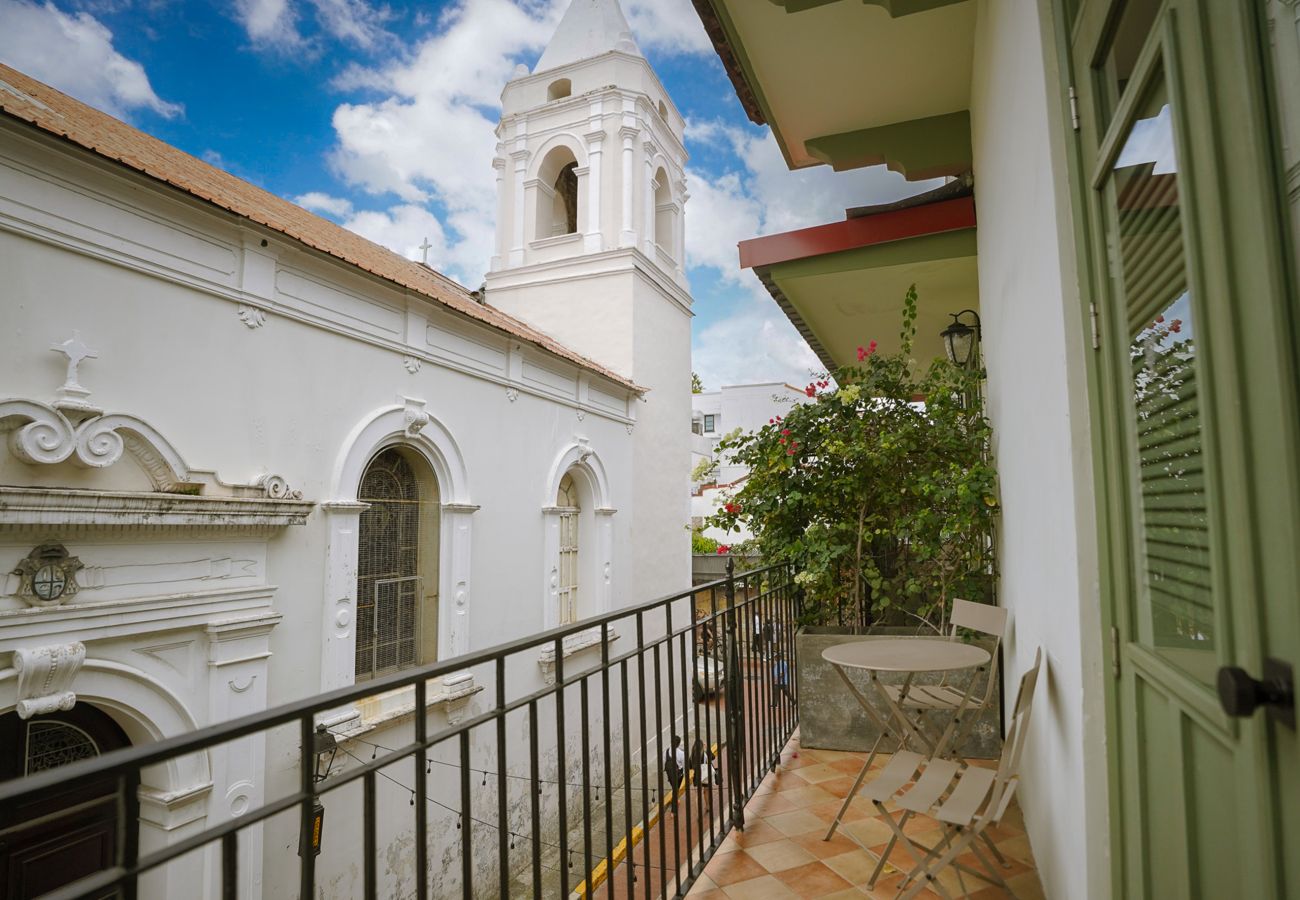 Studio in Ciudad de Panamá - Incredible design studio with pool, rooftop and balcony M5