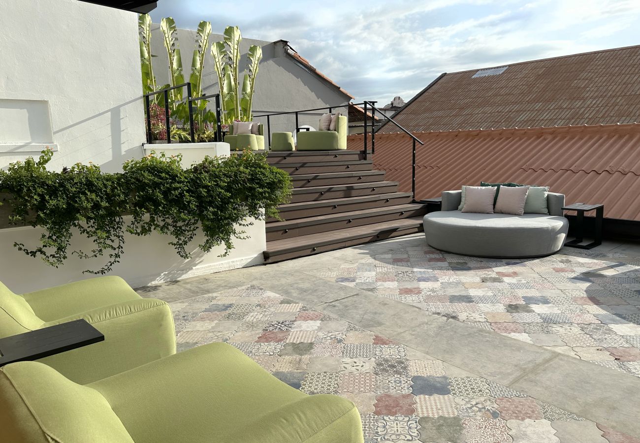 Studio in Ciudad de Panamá - Design studio with pool, rooftop and patio in Boutique Hotel Mari8