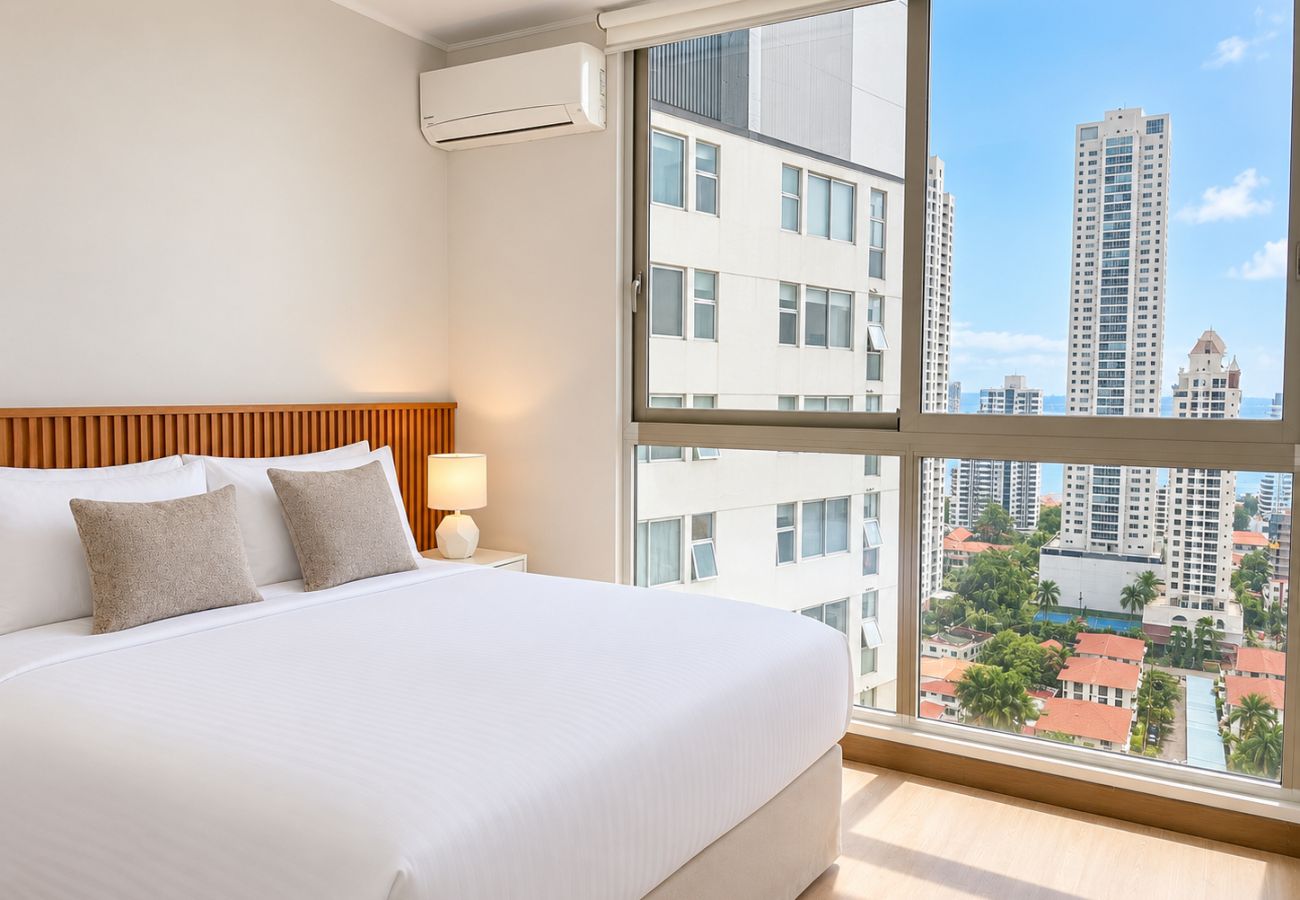 Apartment in Ciudad de Panamá - Three-bedroom apartment with ocean views, pool, gym C20C 