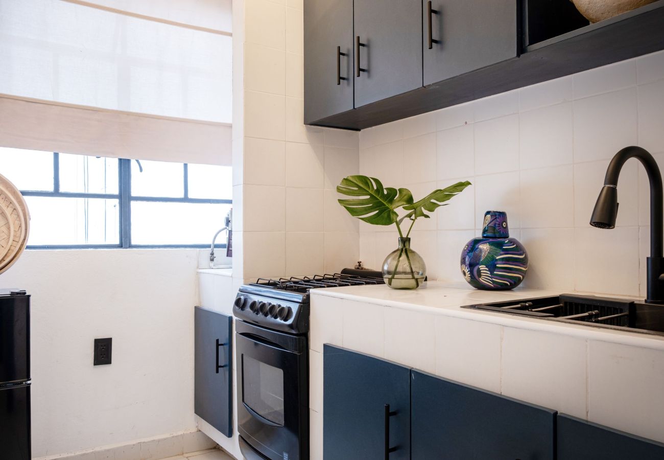 Apartment in Ciudad de México - 2BR Central and modern in Roma Norte - AO24